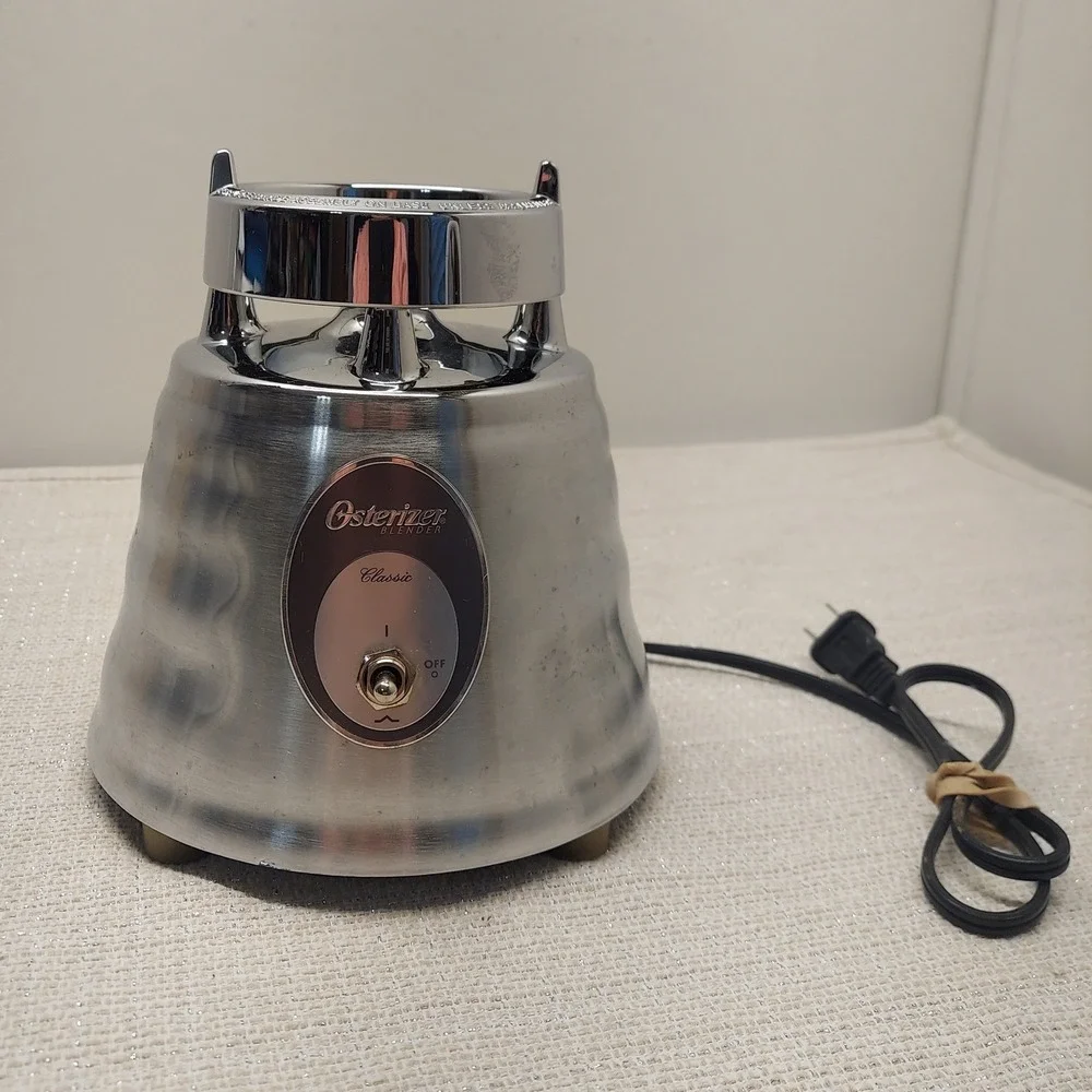 Osterizer Classic Beehive Blender Base Only Chrome 500W 4094 101956-100